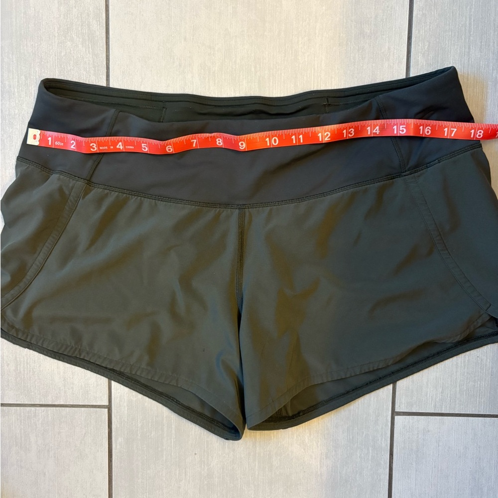 lululemon athletica Olive Green Athletic Shorts